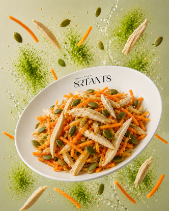 Picture of Carrot and chicken salad