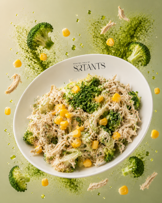 Picture of Chicken breast and broccoli salad