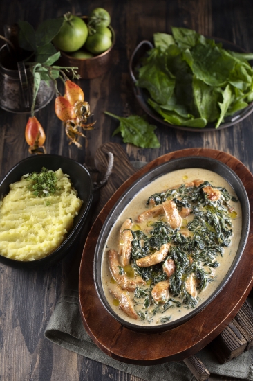 Picture of Creamy chicken spinach