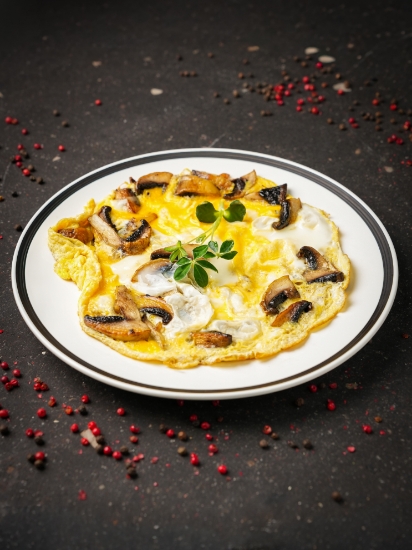 Picture of Omlette with mushrooms