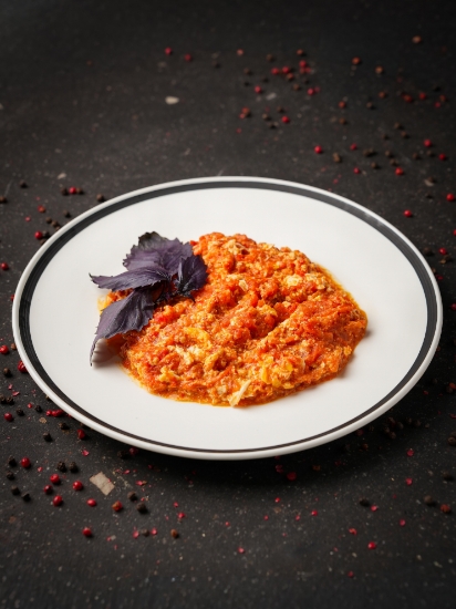 Picture of Omlette with tomatoes