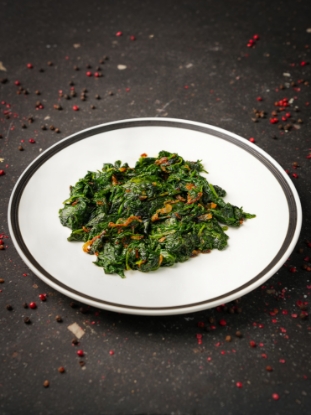 Picture of Spinach with eggs