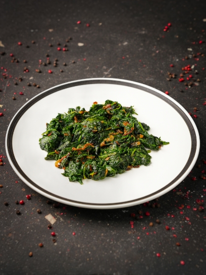 Picture of Spinach with eggs