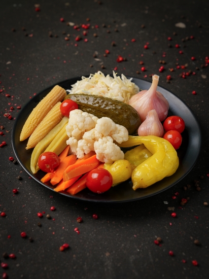 Picture of Homemade assorted pickles 