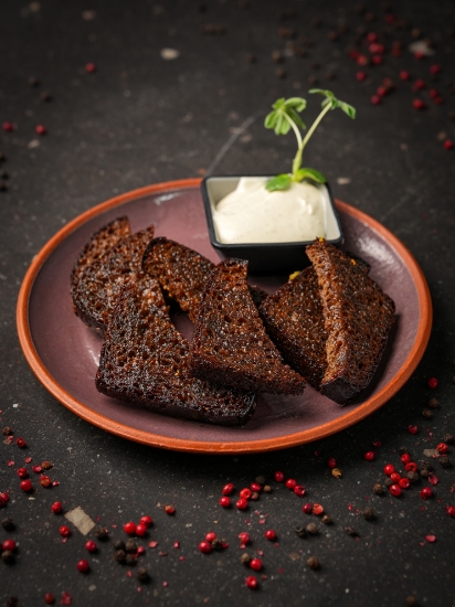 Picture of Crackers with garlic