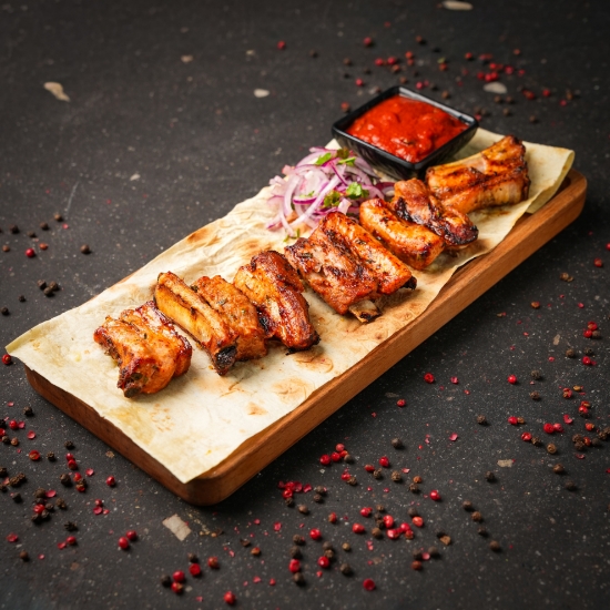 Picture of Pork ribs barbecue