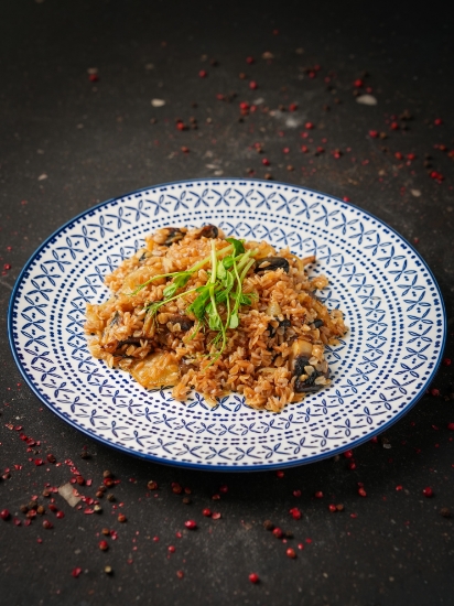 Picture of Pilaf with spelt and mushrooms