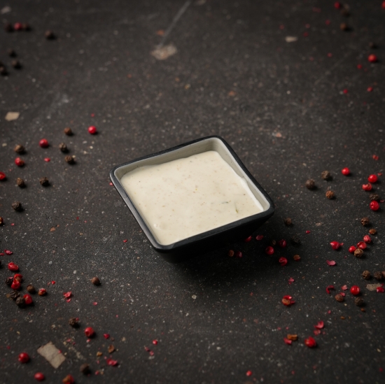 Picture of Sauce with buried cheese