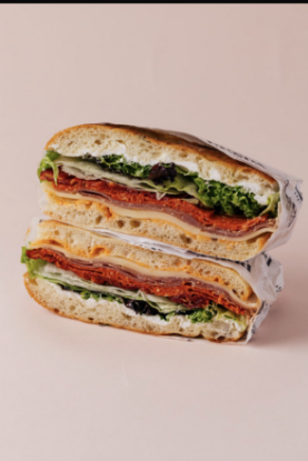 Picture of Prosciutto pepperoni focaccia