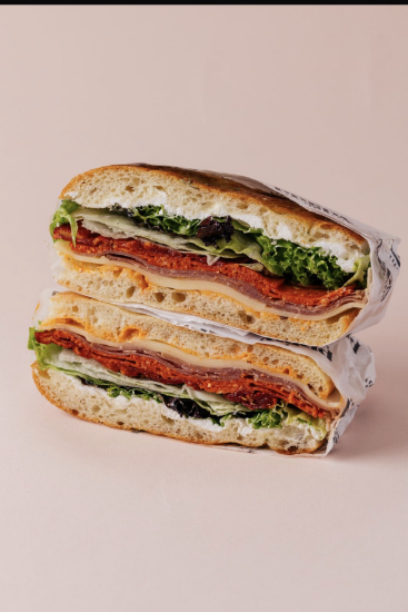 Picture of Prosciutto pepperoni focaccia