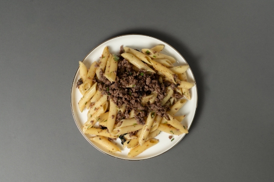 Picture of Navy-Style Pasta with Beef