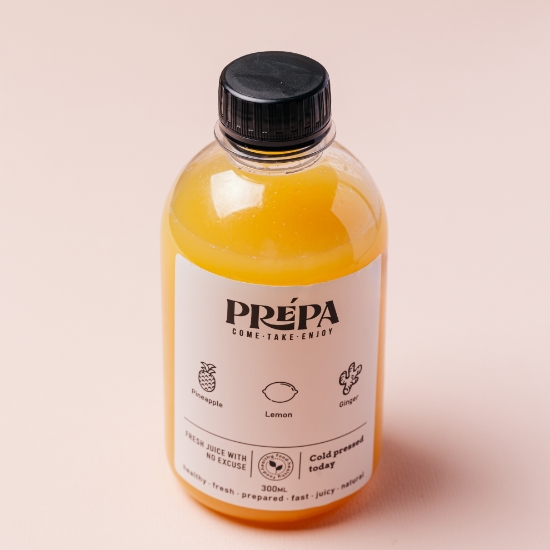 Picture of Pineapple Lemon Ginger Juice